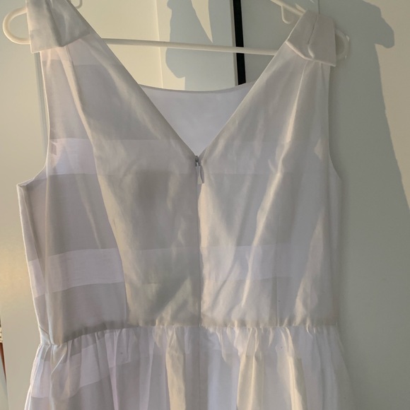 Kate Spade Chesapeake Stripe Dress White NWT 8 - Picture 5 of 7